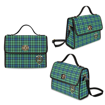 Graham of Montrose Ancient Tartan Waterproof Canvas Bag with Family Crest