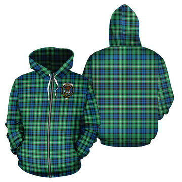 Graham of Montrose Ancient Tartan Hoodie with Family Crest