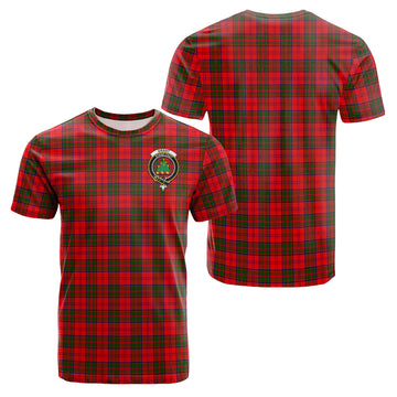 Grant Modern Tartan T-Shirt with Family Crest