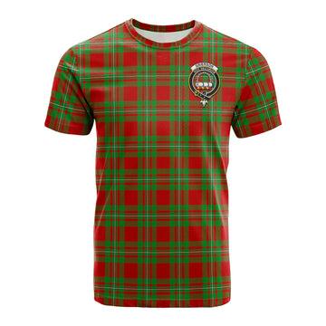 Grierson Tartan T-Shirt with Family Crest