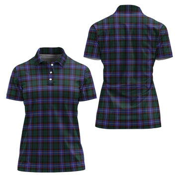 Guthrie Modern Tartan Polo Shirt For Women