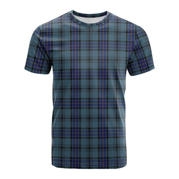 Hannay Blue Tartan T-Shirt