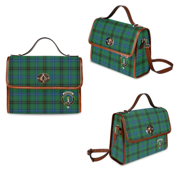 Henderson Ancient Tartan Waterproof Canvas Bag with Family Crest