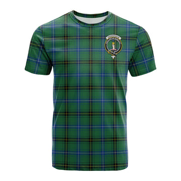 Henderson Ancient Tartan T-Shirt with Family Crest
