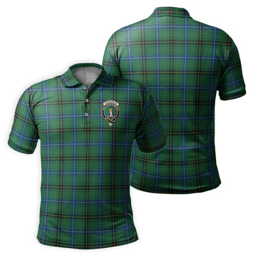 Henderson Ancient Tartan Men's Polo Shirt with Family Crest