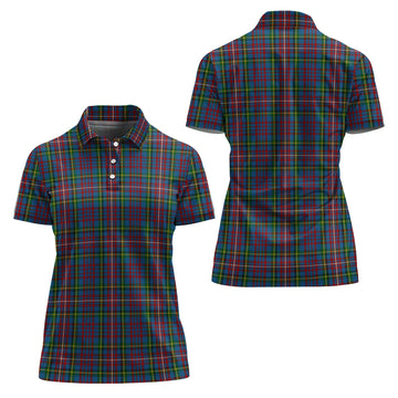Hyndman Tartan Polo Shirt For Women
