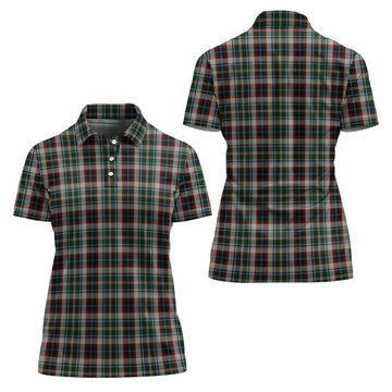 Innes Dress Tartan Polo Shirt For Women
