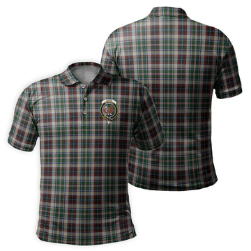 Innes Dress Tartan Men's Polo Shirt with Family Crest