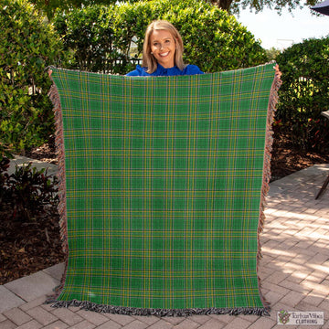 Ireland National Tartan Woven Blanket