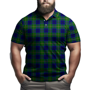 Johnstone-Johnston Modern Tartan Mens Polo Shirt