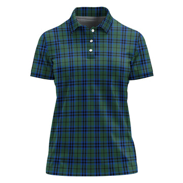 Keith Tartan Polo Shirt For Women