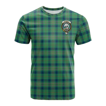 Kennedy Ancient Tartan T-Shirt with Family Crest