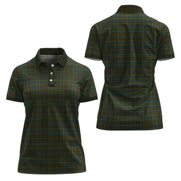 Kerry Tartan Polo Shirt For Women
