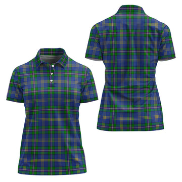 Lambert Tartan Polo Shirt For Women