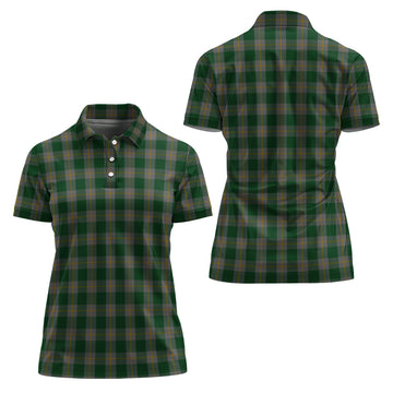 Ledford Tartan Polo Shirt For Women