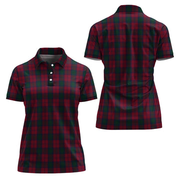 Lindsay Tartan Polo Shirt For Women