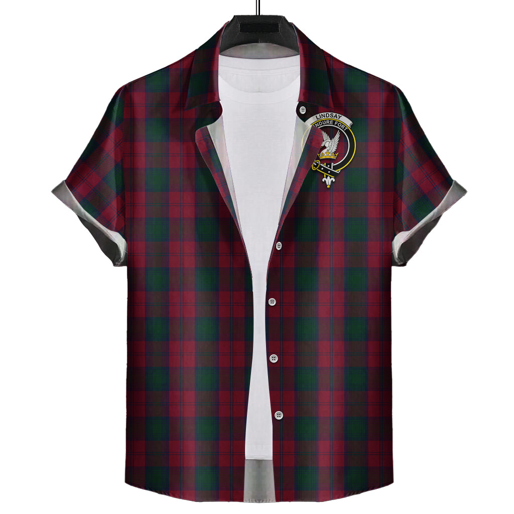 Oliphant Tartan Crest Long Sleeve Button Shirt
