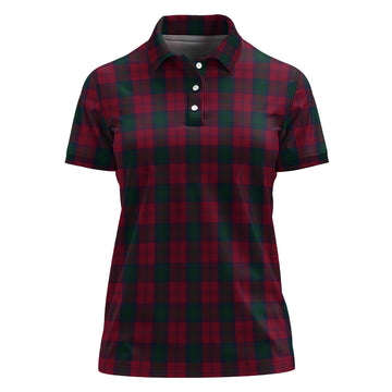 Lindsay Tartan Polo Shirt For Women