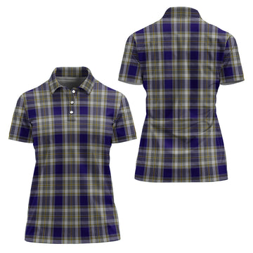 Livingston Dress Tartan Polo Shirt For Women