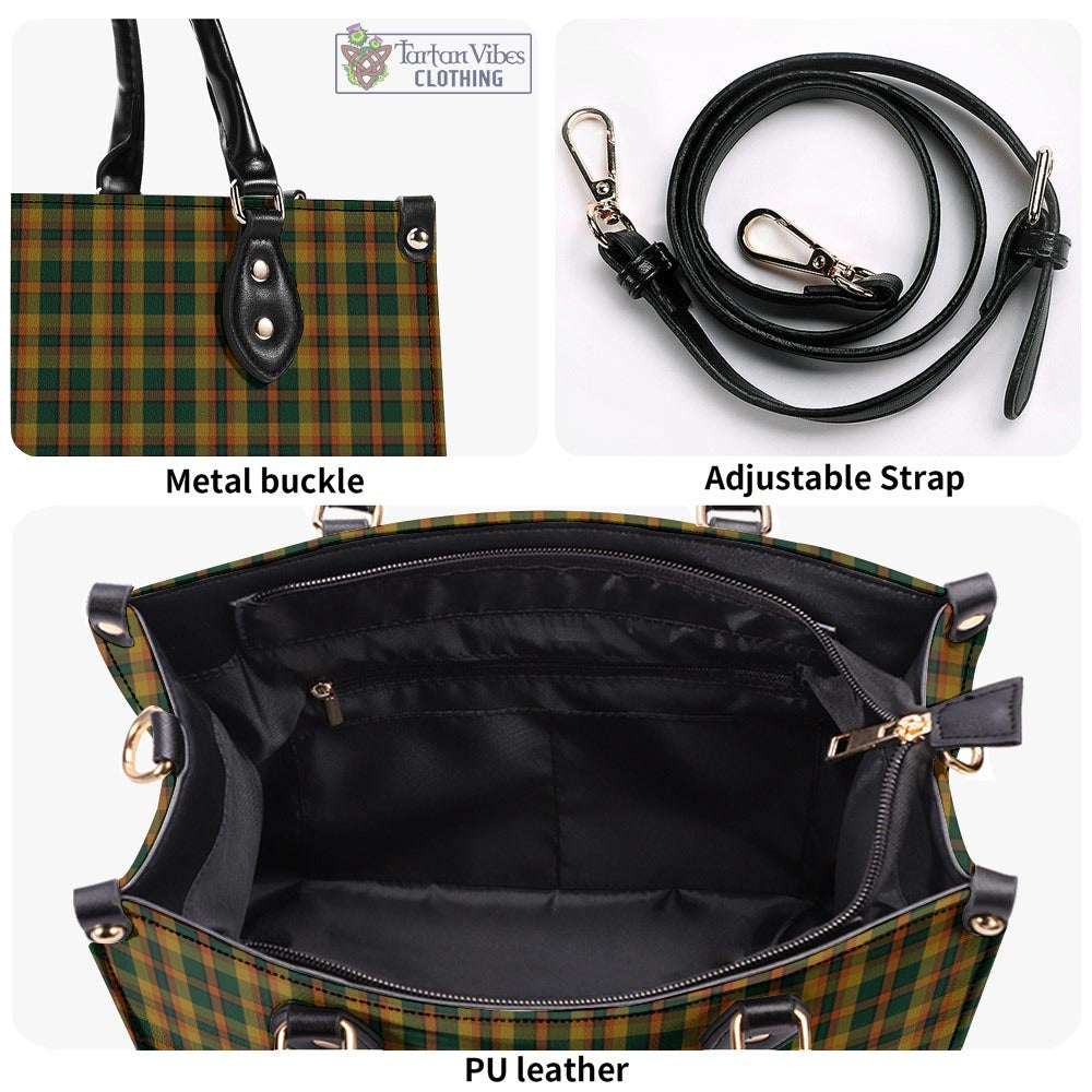 Tartan Vibes Clothing Londonderry (Derry) County Ireland Tartan Luxury Leather Handbags