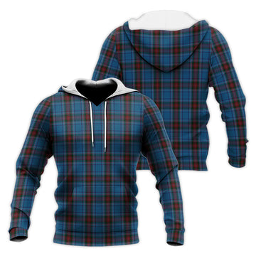 Louth County Ireland Tartan Knitted Hoodie