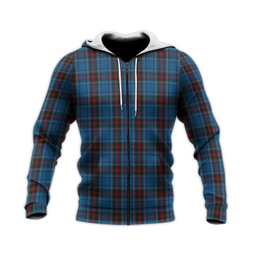 Louth County Ireland Tartan Knitted Hoodie
