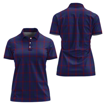 Lynch Tartan Polo Shirt For Women