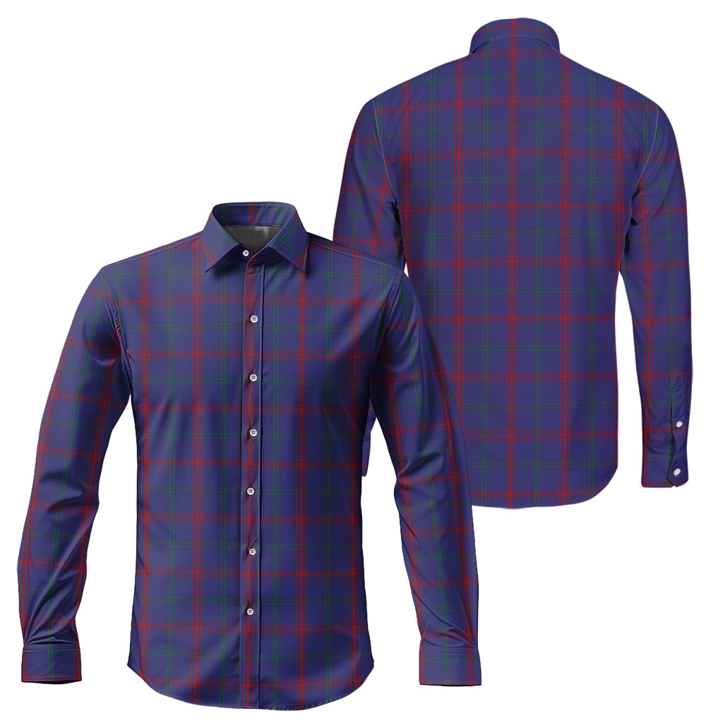 Lynch Tartan Long Sleeve Button Up Shirt Unisex - Tartanvibesclothing