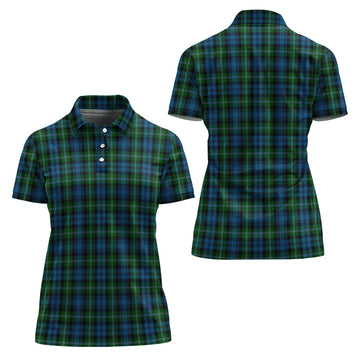 Lyon Tartan Polo Shirt For Women