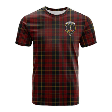 MacAlister of Skye Tartan T-Shirt with Family Crest