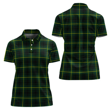MacArthur Modern Tartan Polo Shirt For Women