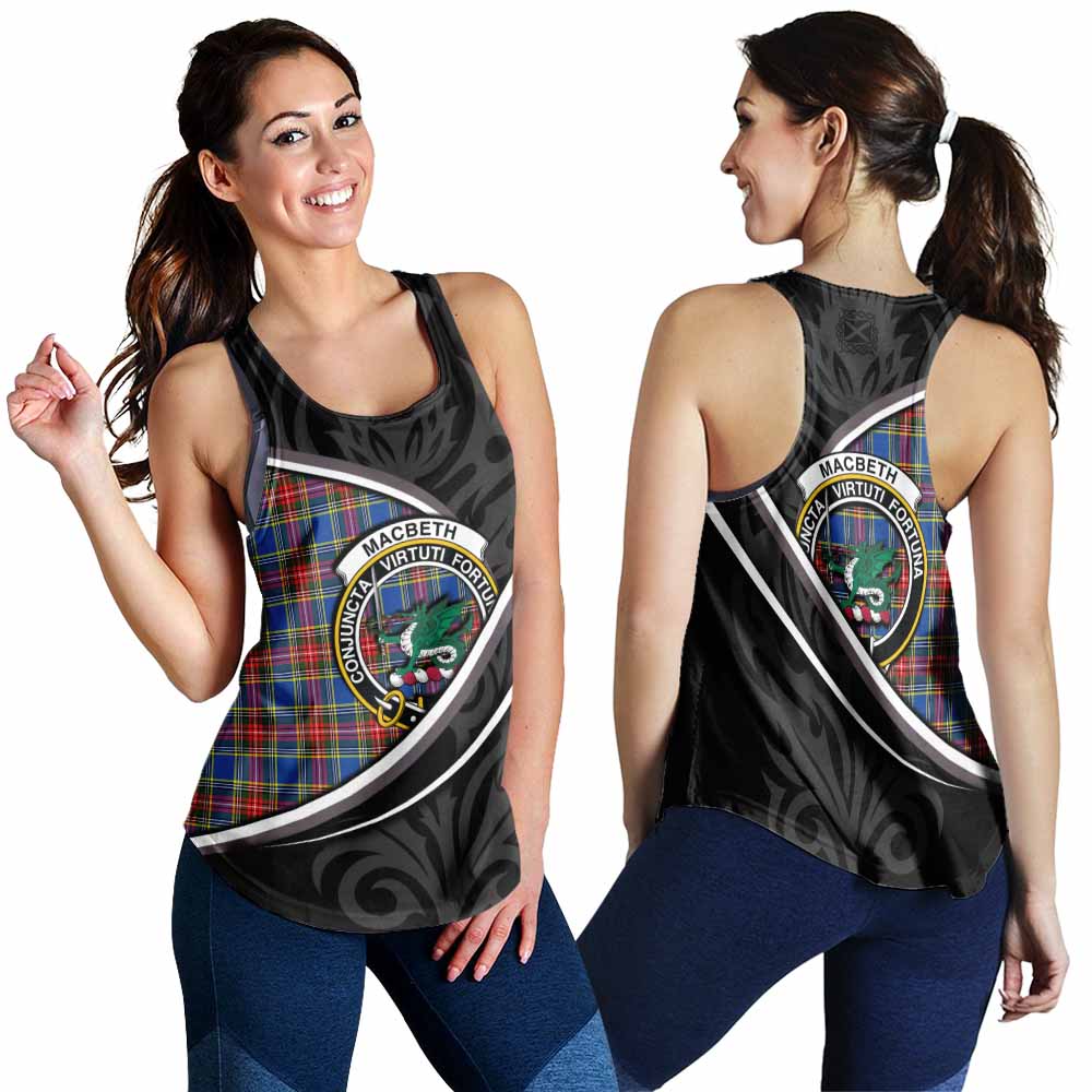 Glasgow Macmillan Run MacBeth (McBeth) Tartan Family Crest Women