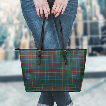 MacConnell Tartan Leather Tote Bag