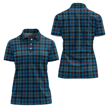 MacCorquodale Tartan Polo Shirt For Women