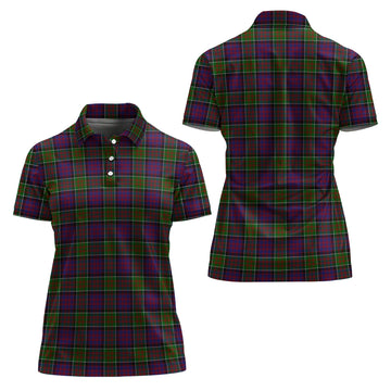 MacDonald of Clan Ranald Modern Tartan Polo Shirt For Women
