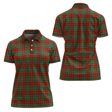 MacDonald of Kingsburgh Tartan Polo Shirt For Women