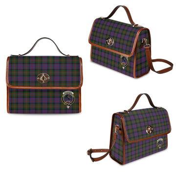 MacDonell of Glengarry Tartan Waterproof Canvas Bag with Family Crest