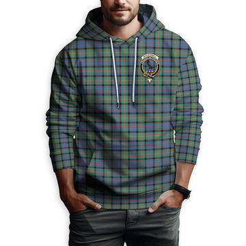 MacDonell of Glengarry Ancient Tartan Hoodie with Family Crest
