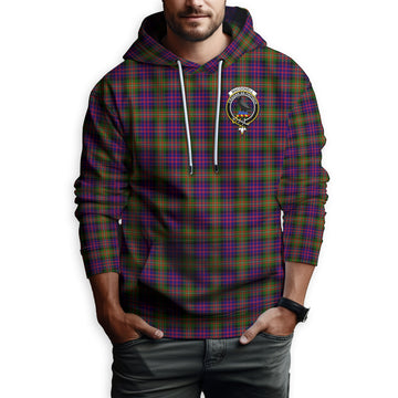 MacDonell of Glengarry Modern Tartan Hoodie with Family Crest