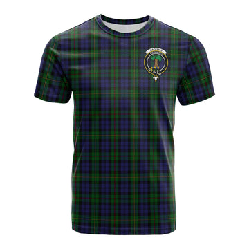 MacEwan-MacEwen Tartan T-Shirt with Family Crest