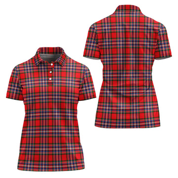 MacFarlane Modern Tartan Polo Shirt For Women