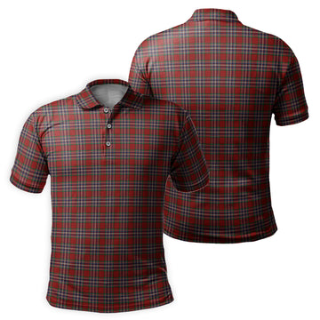 MacFarlane Red Tartan Mens Polo Shirt