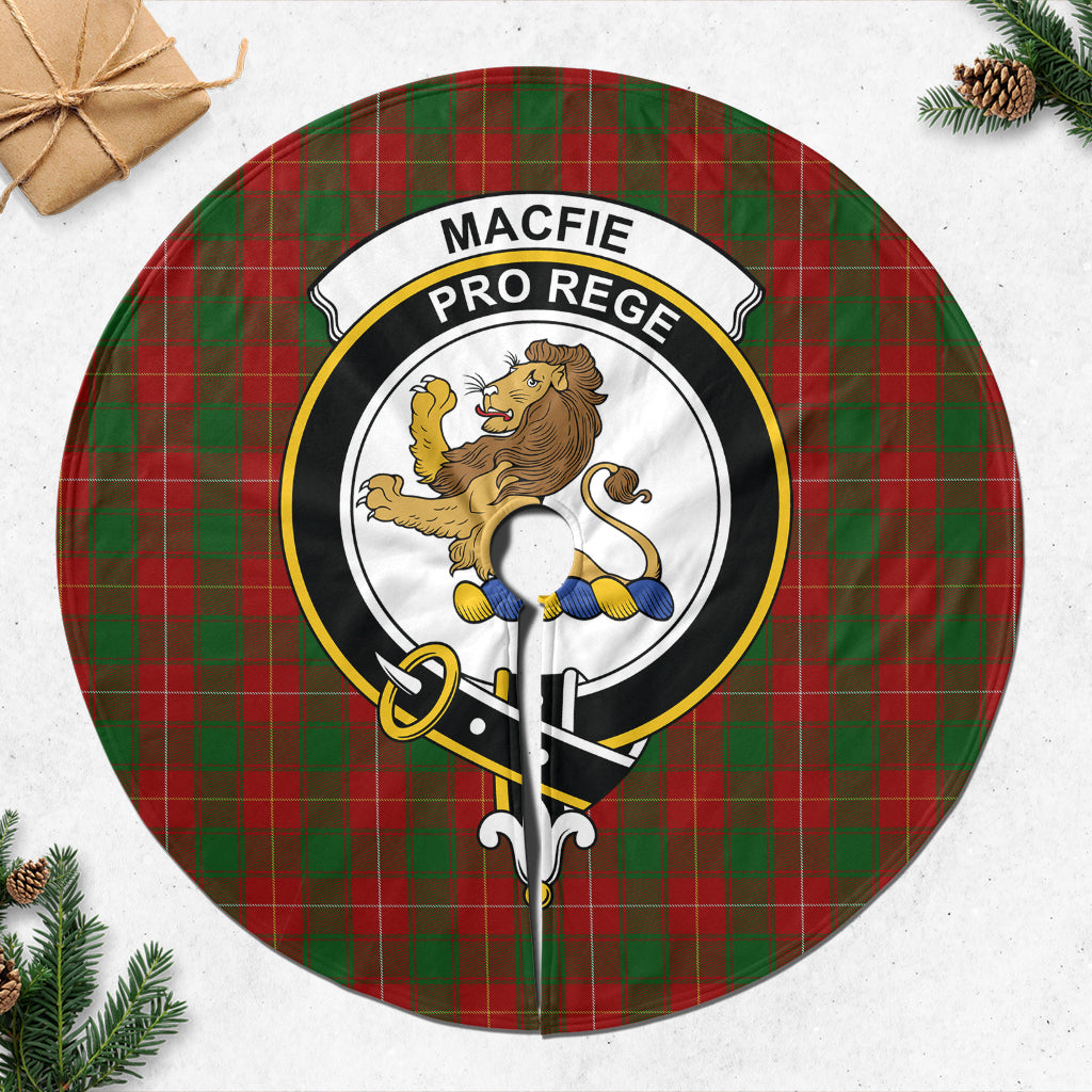 MacFie Ancient Tartan Crest Wall Hanging Banner main image 1