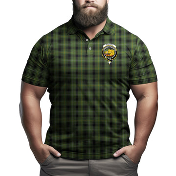 MacIver Hunting Tartan Men's Polo Shirt with Family Crest