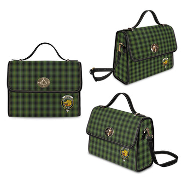 MacIver Hunting Tartan Waterproof Canvas Bag with Family Crest