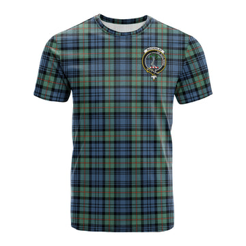 MacKinlay Ancient Tartan T-Shirt with Family Crest