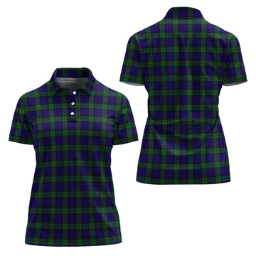 MacKinlay Modern Tartan Polo Shirt For Women
