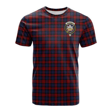 MacLachlan Tartan T-Shirt with Family Crest