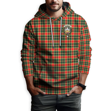MacLachlan Hunting Modern Tartan Hoodie with Family Crest