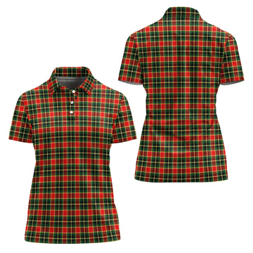 MacLachlan Hunting Modern Tartan Polo Shirt For Women